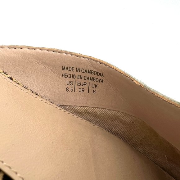 Parisian Slip On Mule in Spotty Calf Hair Pointed Toe Flat Leopard Cheetah Print - Picture 7 of 12